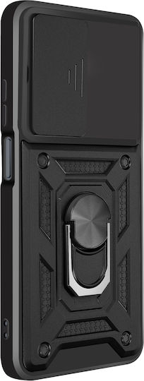 Mayaxess Case Xiaomi Redmi 15c Shockproof Mil-std 810g Camera Cover Ring Stand Black