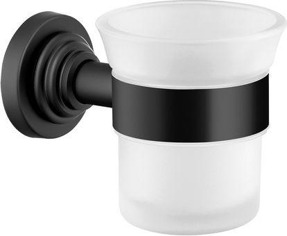Sanco Vintage 120501-M25 Wall Mounted Glass Gold Cup Holder