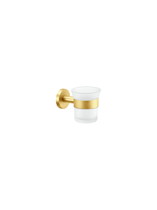 Sanco Gaea 121201-A75 Wall Mounted Glass Brown Cup Holder