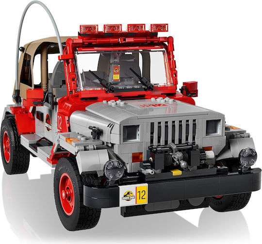 LEGO Jurassic World Jurassic Park Jeep Wrangler За 18+ Години 1924 Бройки