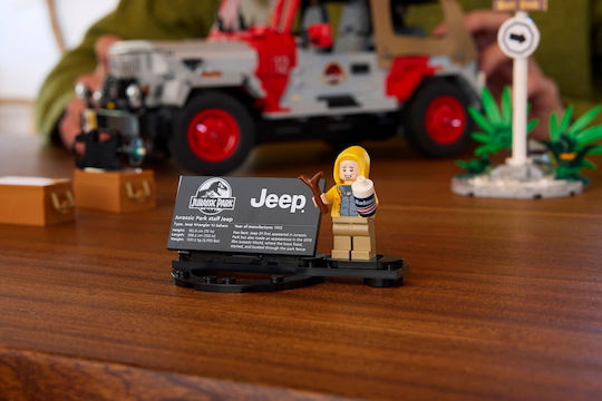 LEGO Jurassic World Jurassic Park Jeep Wrangler За 18+ Години 1924 Бройки