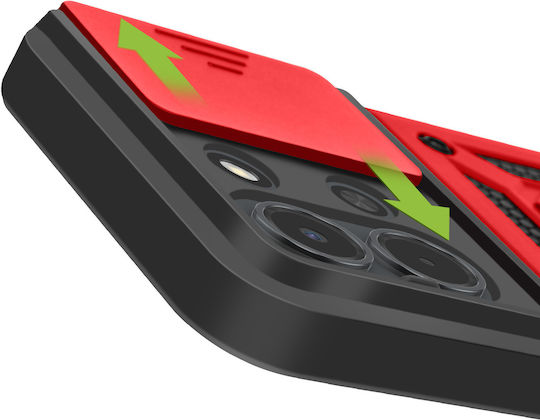 Mayaxess Case Xiaomi Redmi 15c Shockproof Mil-std 810g Camera Cover Ring Stand Red
