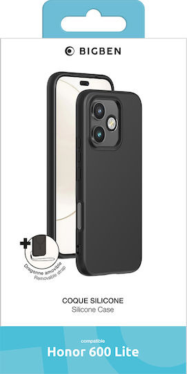 Bigben Case Honor 600 Lite In Soft Silicone Soft Touch Finish Black