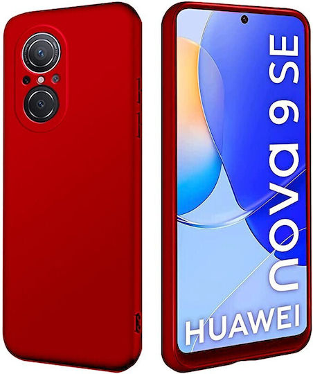 Alista Home Rückseite Umschlag Silikon Rot Huawei Nova 9 SE