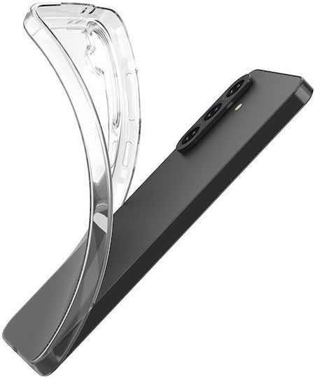 Alista Home Back Cover Din Silicon 0.9mm Transparent Pentru Galaxy S23 FE