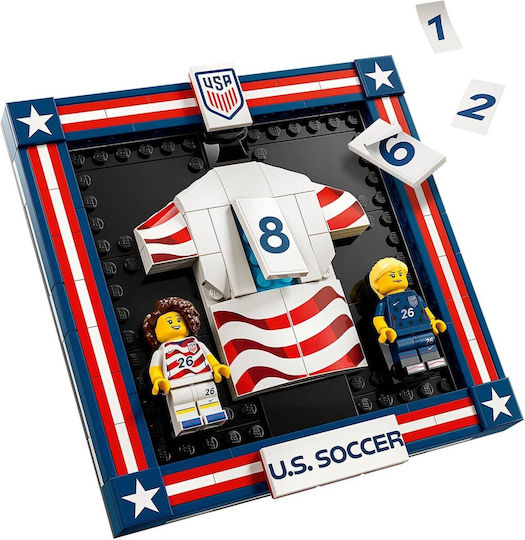 LEGO Editions 2026 U S Soccer National Team Jersey за 10+ Години 167 Бройки