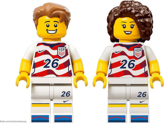 LEGO Editions 2026 U S Soccer National Team Jersey за 10+ Години 167 Бройки