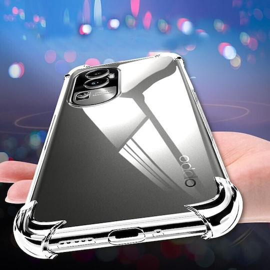 Husă Protectoare Oppo Reno7 Lite 5G Flippy TPU Rezistentă La Șocuri Protecție Colț Rezistentă La Impact 1.5 Mm Transparentă
