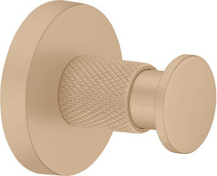 Sanco Dorian Single Bathroom Hook With Screws Bronze