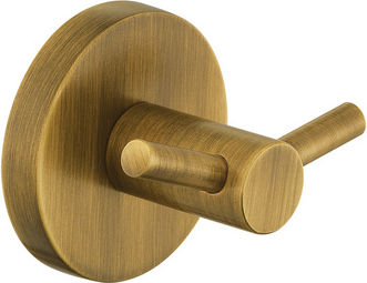 Sanco Ergon Double Bathroom Hook With Screws Bronze