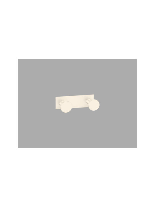 Sanco Bath Double Bathroom Hook With Screws Bronze