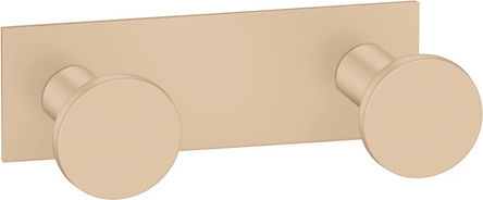 Sanco Bath Double Bathroom Hook With Screws Bronze