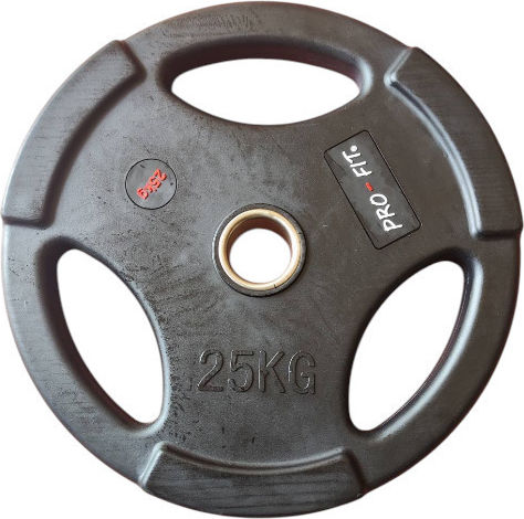 Profit Δίσκος Ολυμπιακού Τύπου Μεταλλικός 1 x 25kg Φ50mm με Λαβές