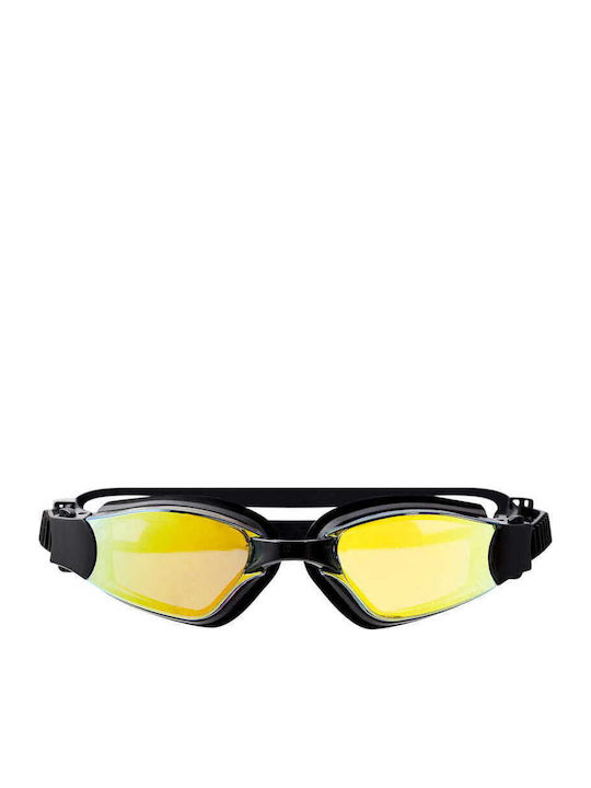 Nils Adults' Yellow Swimming Goggles