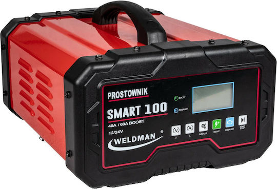 Weldman Smart 100 Εκκινητής & Φορτιστής Μπαταρίας Αυτοκινήτου 12/24V
