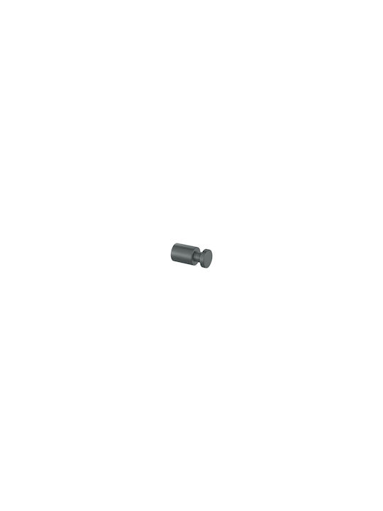Sanco Ergon 00690-M101 Badezimmerhaken Einzel mit Schrauben Weiß