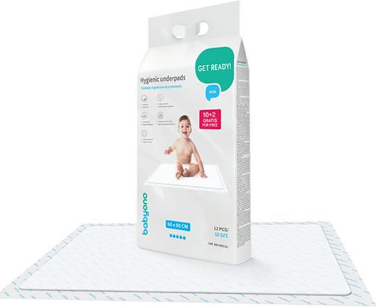 Babyono Σελτεδάκι μιας Χρήσης 60x90cm 10τμχ Babyono Σελτεδάκι μιας Χρήσης 60x90cm 10τμχ