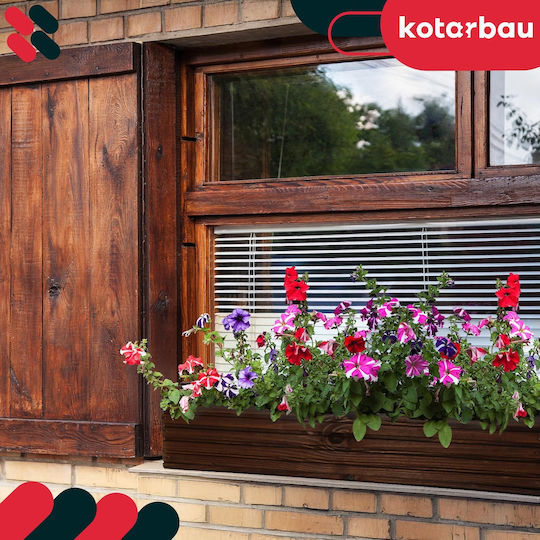 Kotarbau Wooden Brown Planter Box