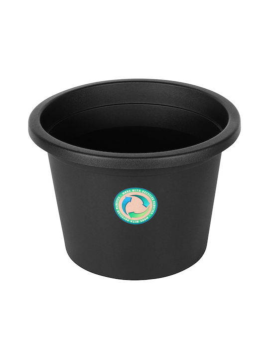 Vilde Ghiveci De Flori Din Plastic Negru 34x34 Cm Vilde Ghiveci De Flori Din Plastic Negru 34x34 Cm