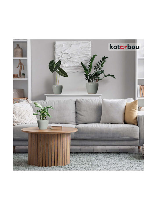 Kotarbau Keramik Blumentopf Grau