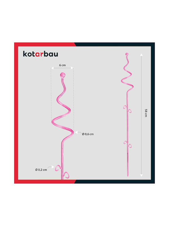 Kotarbau Set 15 Keramik Runder Töpfe Rosa