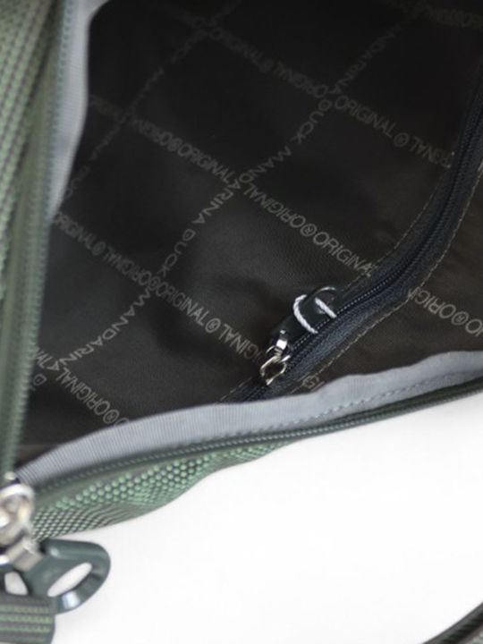 Fabric Women's Shoulder Bag Green