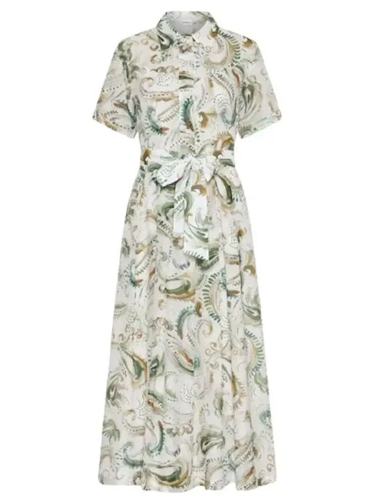 Sommer Midi Hemdkleid