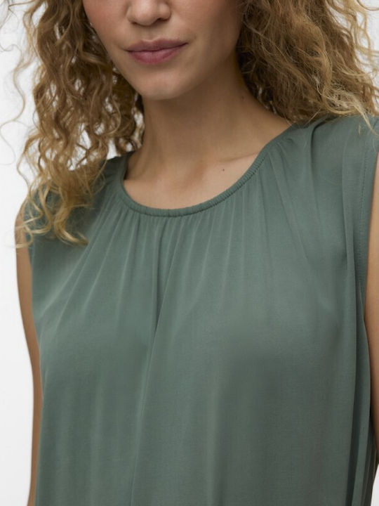 Summer Midi Dress Green