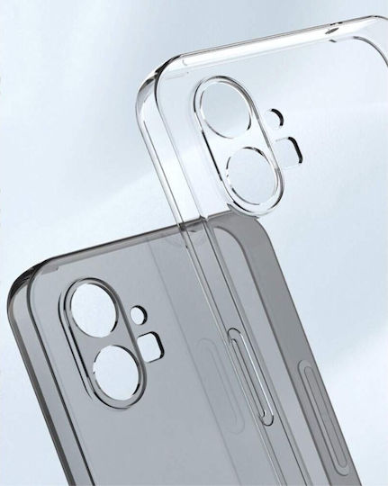 Калъф За Телефон Flippy Съвместим Nothing Phone 2 TPU Калъф За Защита На Камера 1.5 Мм Прозрачен