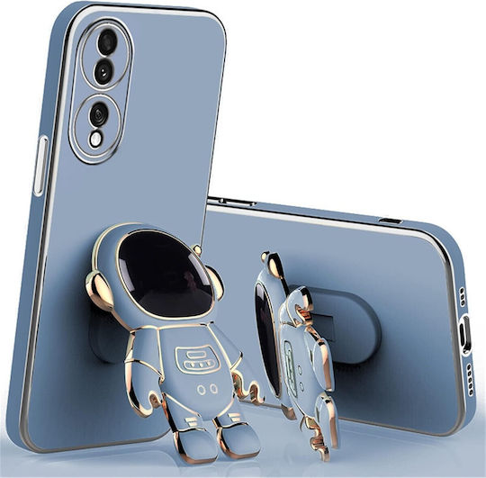 Husă Telefon 2în1 Flippy Compatibil Huawei P60 Pro Husă TPU Inclusă Stand Tip Astronaut Protecție Cameră Albastră
