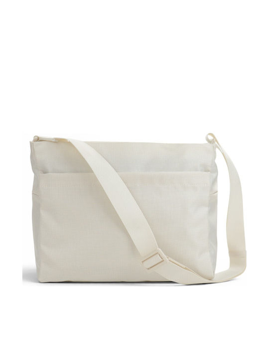 Fabric Women's Shoulder Bag White