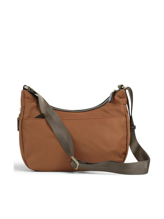 Fabric Women's Shoulder Bag Orange