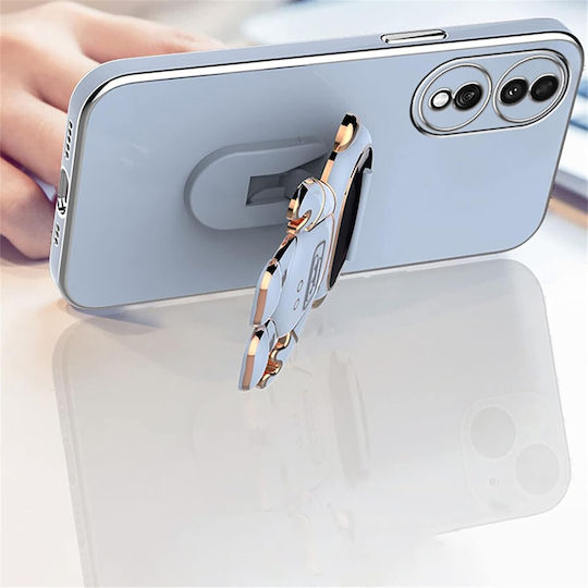 Husă Telefon 2în1 Flippy Compatibil Huawei P60 Pro Husă TPU Inclusă Stand Tip Astronaut Protecție Cameră Verde