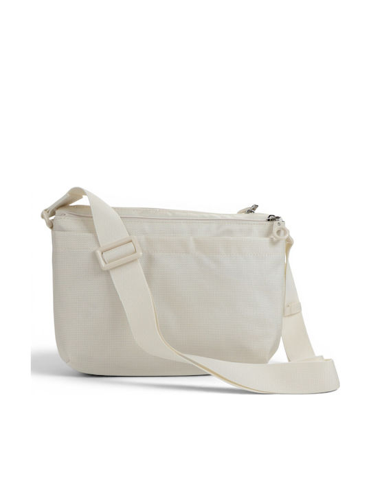 Fabric Women's Shoulder Bag White