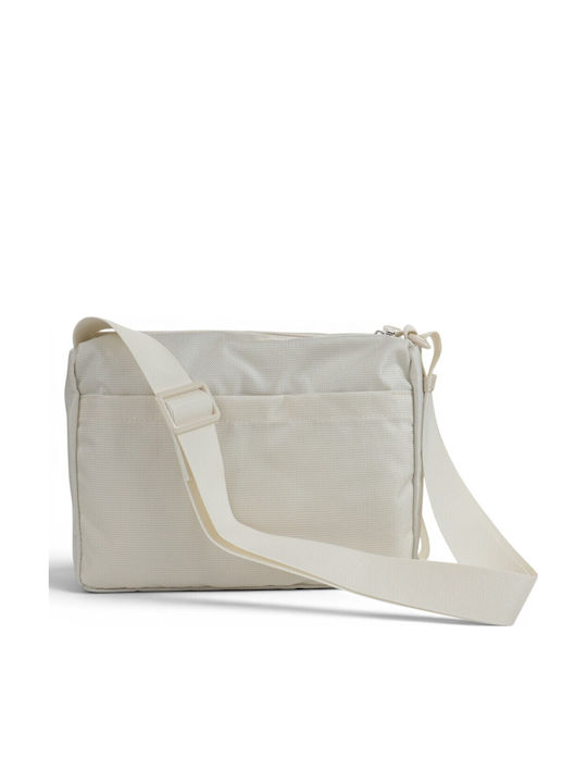 Fabric Women's Shoulder Bag White
