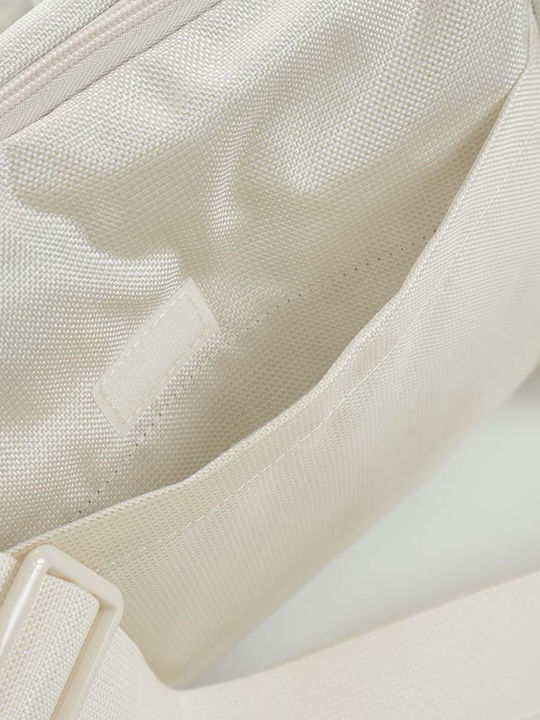 Fabric Women's Shoulder Bag White