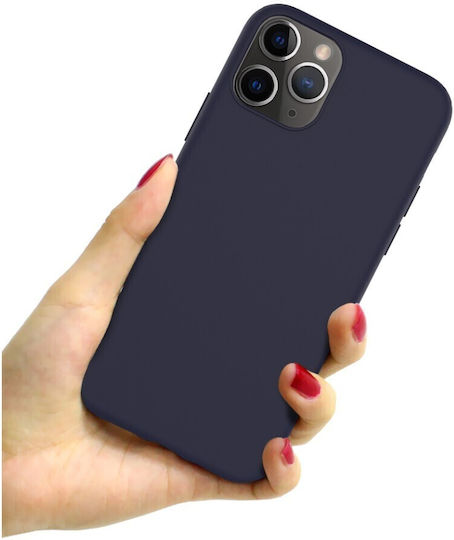 Husă Protectoare Flippy Compatibilă Samsung A22 5G Mat Albastru Închis TPU