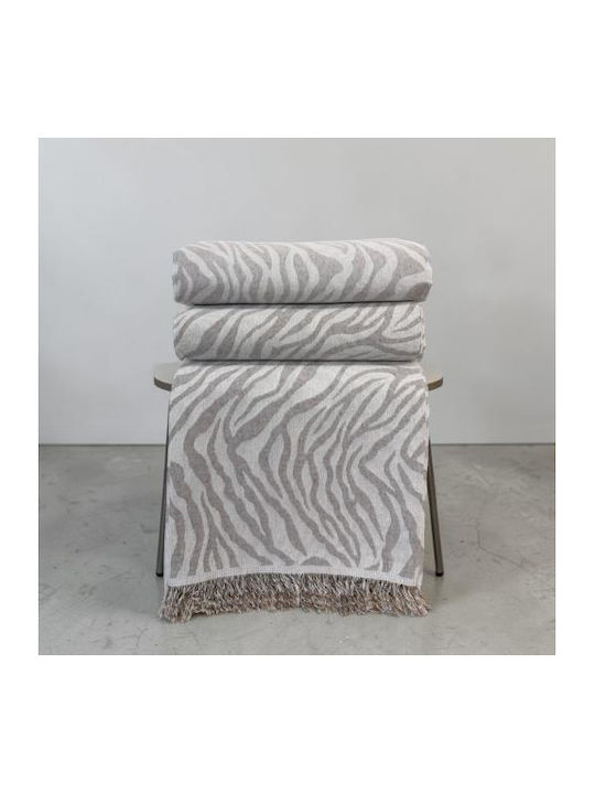 Linea Home Savanna Ριχτάρι Πολυθρόνας 180x160εκ. Μοκα