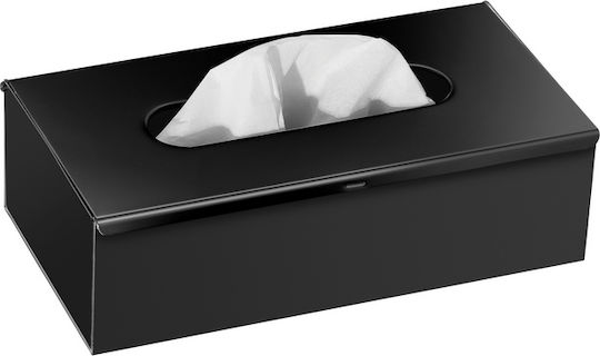 Sanco Tissue Box Wall Mounted White Tissue Holder 13x25x7.5cm 00102-M101
