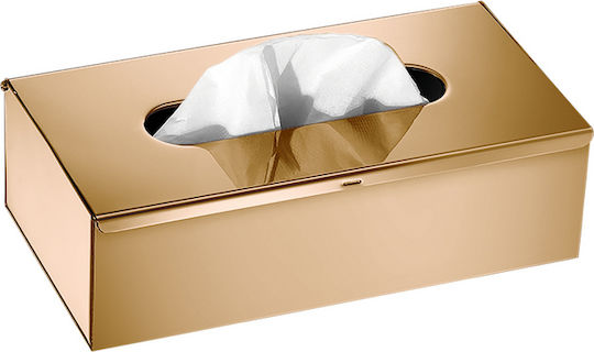 Sanco Tissue Box Wall Mounted Beige Tissue Holder 13x25x7.5cm 00102-M102