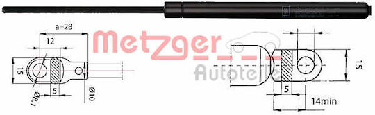 Metzger Amortizor Portbagaj 2110283