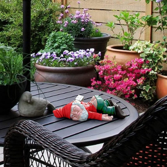 Decorațiune Pentru Grădină Flippy Pitic De Grădină Beat Model Amuzant Statuie De Grădină Decor De Grădină Pitic Beat 18 Cm Roșu