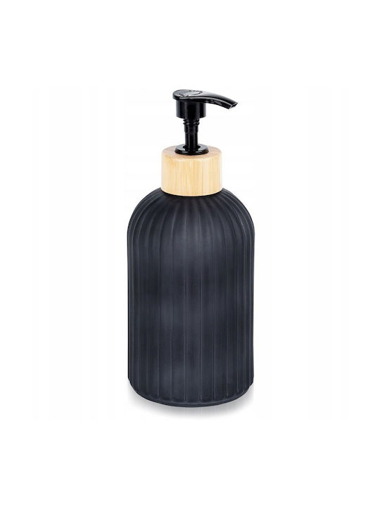 Vilde Dozator De Bucătărie Din Sticlă Negru 400ml