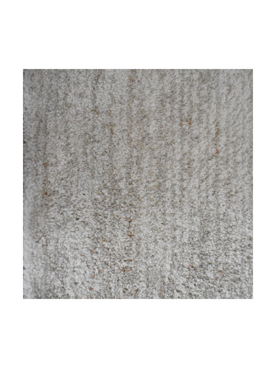 Zottelig Geometrisches Wohnzimmer Teppich Rechteckig Ecru 200x300cm