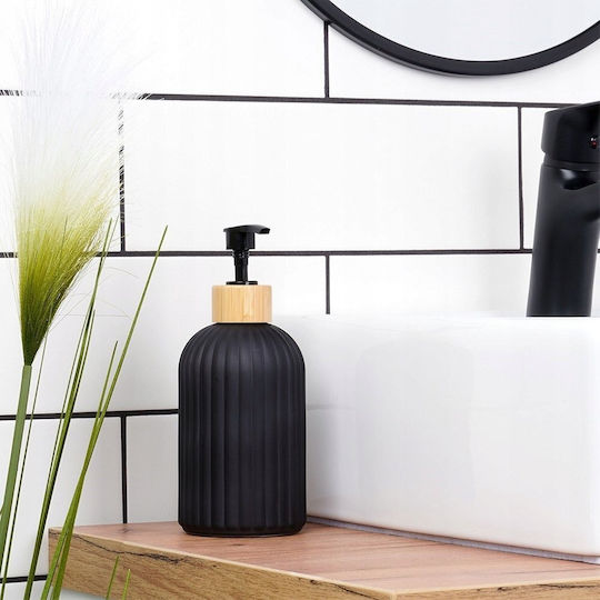 Vilde Kitchen Glass Black Dispenser 400ml