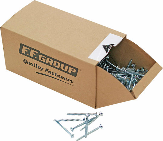 FFG Νοβοπανόβιδα Σταυρού Γαλβανιζέ DIN 7505 με Διάμετρο M5 και Μήκος 30mm 500τμχ