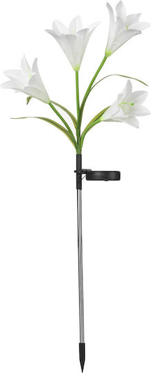 Alista Home Lampă Solară 4W Roșie cu Senzor de Mișcare și Fotocelul IP65 8.5x7cm