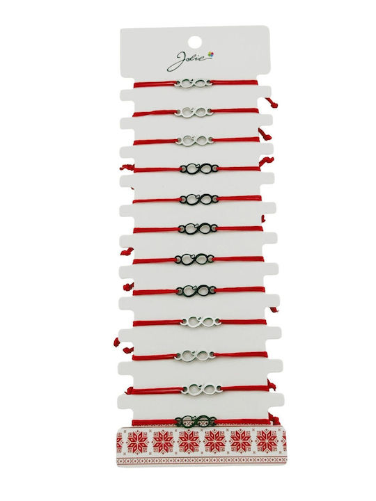 Alista Home Set Brățări Pentru Femei Cu Design Simbol Infinit Din Oțel 20cm