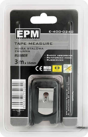 EPM Метрическа лента с магнит 3м