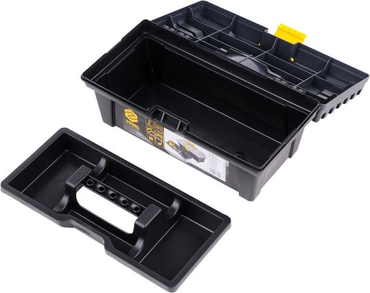 Vorel Toolbox Hand Tool Case Plastic Dimensions: W31.2xD16.7xH13cm